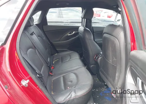 2018 Hyundai Elantra Gt Sport from USA, damaged, VIN KMHH55LC8JU073176